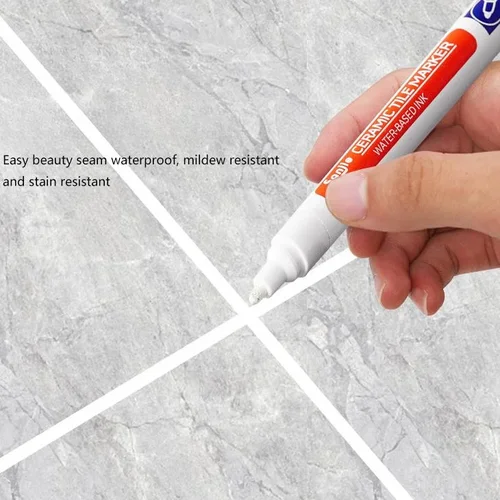 White Tile Grout Repair Marker Pen