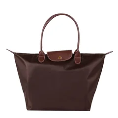 Oxford Nylon Waterproof Folding Tote Shoulder Bag for Women 2024-13