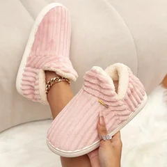 Warm Flannel Non-Slip Indoor Shoes-6