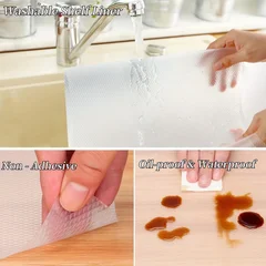 EVA Waterproof Non-Slip Plastic Flower Shelf Liner Roll-4