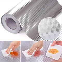 High-Temperature Resistant Aluminum Foil Drawer Liner-3