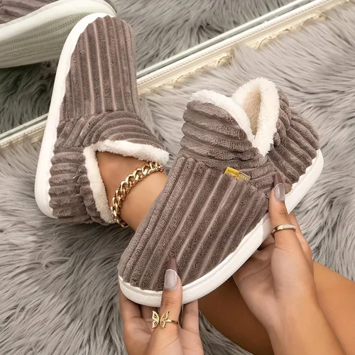 Warm Flannel Non-Slip Indoor Shoes