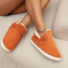 Warm Flannel Non-Slip Indoor Shoes-2