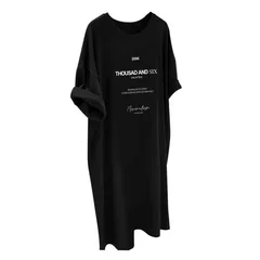 Women's Plus Size Short Sleeve Print Knee-Length Dress-3