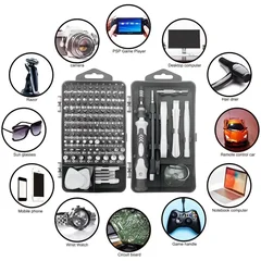 115-in-1 Magnetic Screwdriver Set with Special-Shaped Bits-6