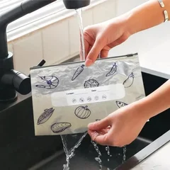 30-Pack S/M/L Sealable Aluminum Foil Pouch Bags-5