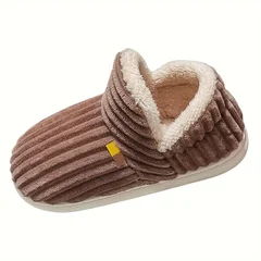 Warm Flannel Non-Slip Indoor Shoes-10
