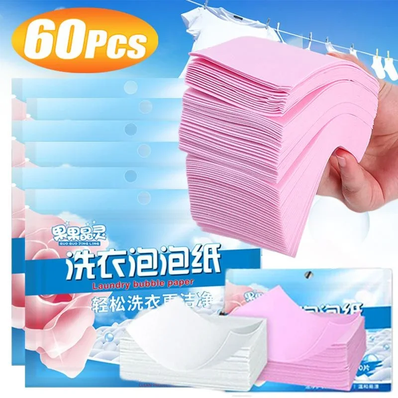 Deep Cleaning Laundry Detergent Sheets for Washing Machine 180/90/60/30 PCS