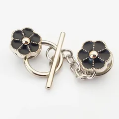 5 Pcs Decorative No-Sew Button Pins for Cardigans and Sweaters-12