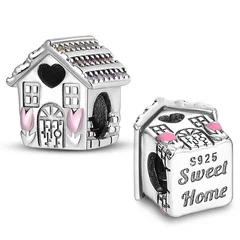 925 Silver Family Tree and Lucky Clover Charm Bead-84