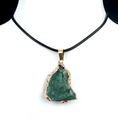 Women's Natural Stone Irregular Pendant Necklace-9