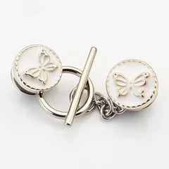 5 Pcs Decorative No-Sew Button Pins for Cardigans and Sweaters-8