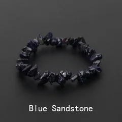 Natural Amethyst Irregular Chip Bead Stretch Bracelet-29