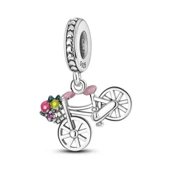925 Silver Family Tree and Lucky Clover Charm Bead-37