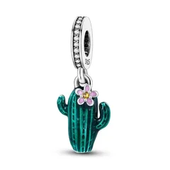 925 Silver Family Tree and Lucky Clover Charm Bead-98
