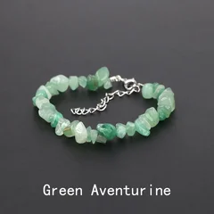 Natural Amethyst Irregular Chip Bead Stretch Bracelet-18