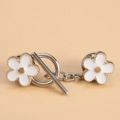 5 Pcs Decorative No-Sew Button Pins for Cardigans and Sweaters-4