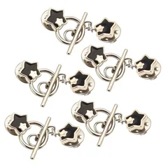 5 Pcs Decorative No-Sew Button Pins for Cardigans and Sweaters-13