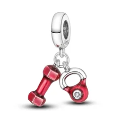 925 Silver Family Tree and Lucky Clover Charm Bead-52