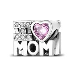 925 Silver Family Tree and Lucky Clover Charm Bead-71