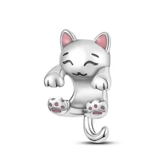 925 Silver Family Tree and Lucky Clover Charm Bead-14