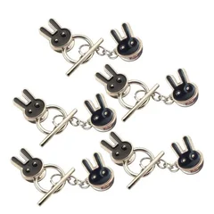 5 Pcs Decorative No-Sew Button Pins for Cardigans and Sweaters-17