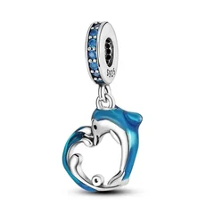 925 Silver Family Tree and Lucky Clover Charm Bead-20