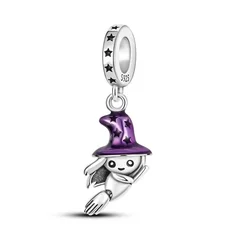 925 Silver Family Tree and Lucky Clover Charm Bead-46