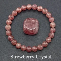 Natural Lapis Lazuli Stone Beads Elastic Bracelet for Men & Women-38