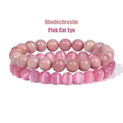 Natural Stone Bead Bracelet Set for Men & Women-10