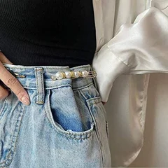 Broche vintage en perles avec pinces pour châle et pull pour femme-5