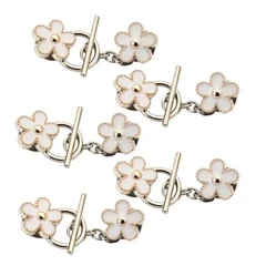 5 Pcs Decorative No-Sew Button Pins for Cardigans and Sweaters-14
