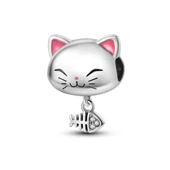925 Silver Family Tree and Lucky Clover Charm Bead-54