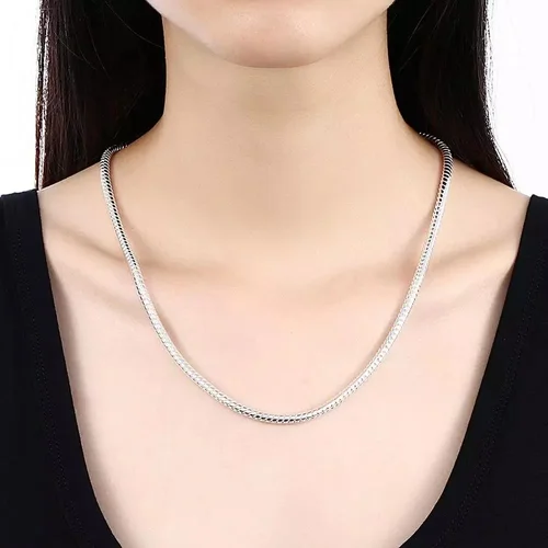 925 Sterling Silver Snake Chain Necklace