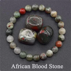 Natural Lapis Lazuli Stone Beads Elastic Bracelet for Men & Women-29