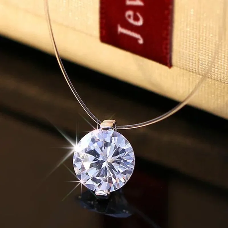 Crystal Pendant Necklace for Women & Girls