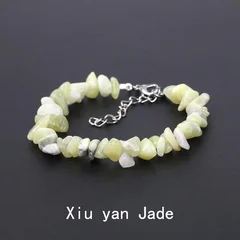 Natural Amethyst Irregular Chip Bead Stretch Bracelet-15