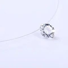 Crystal Pendant Necklace for Women & Girls-6