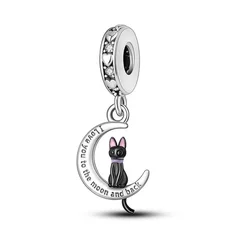 925 Silver Family Tree and Lucky Clover Charm Bead-35