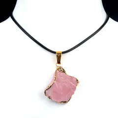 Women's Natural Stone Irregular Pendant Necklace-14