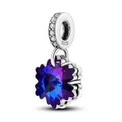 925 Silver Family Tree and Lucky Clover Charm Bead-81