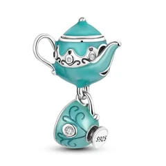 925 Silver Family Tree and Lucky Clover Charm Bead-67