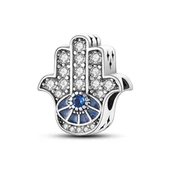 925 Silver Family Tree and Lucky Clover Charm Bead-59