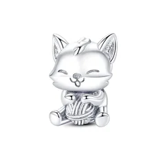 925 Silver Family Tree and Lucky Clover Charm Bead-42