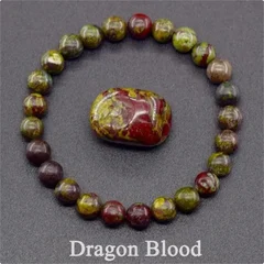Natural Lapis Lazuli Stone Beads Elastic Bracelet for Men & Women-14