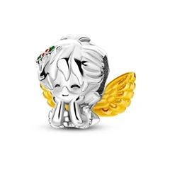 925 Silver Family Tree and Lucky Clover Charm Bead-94