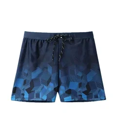 Men's Quick-Dry Loose Swim Trunks Set-5