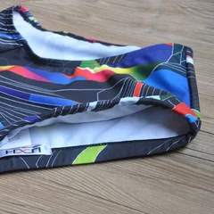 Men's Fashion Print Bikini Swim Briefs with Removable Pad-6