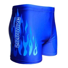 Plus Size Quick Dry Polyester Swim Trunks-7