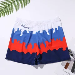 Men's Quick-Dry Square Leg Swim Trunks-1